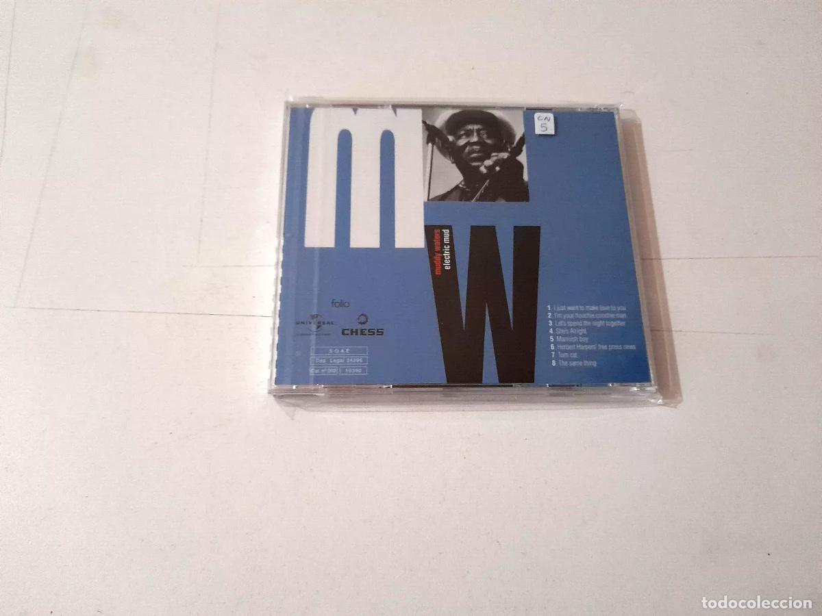 CDs de m&uacute;sica: MUDDY WATERS &rdquo;ELECTRIC MUD&rdquo; CD 8 TRACKS COMO NUEVO - Foto 2
