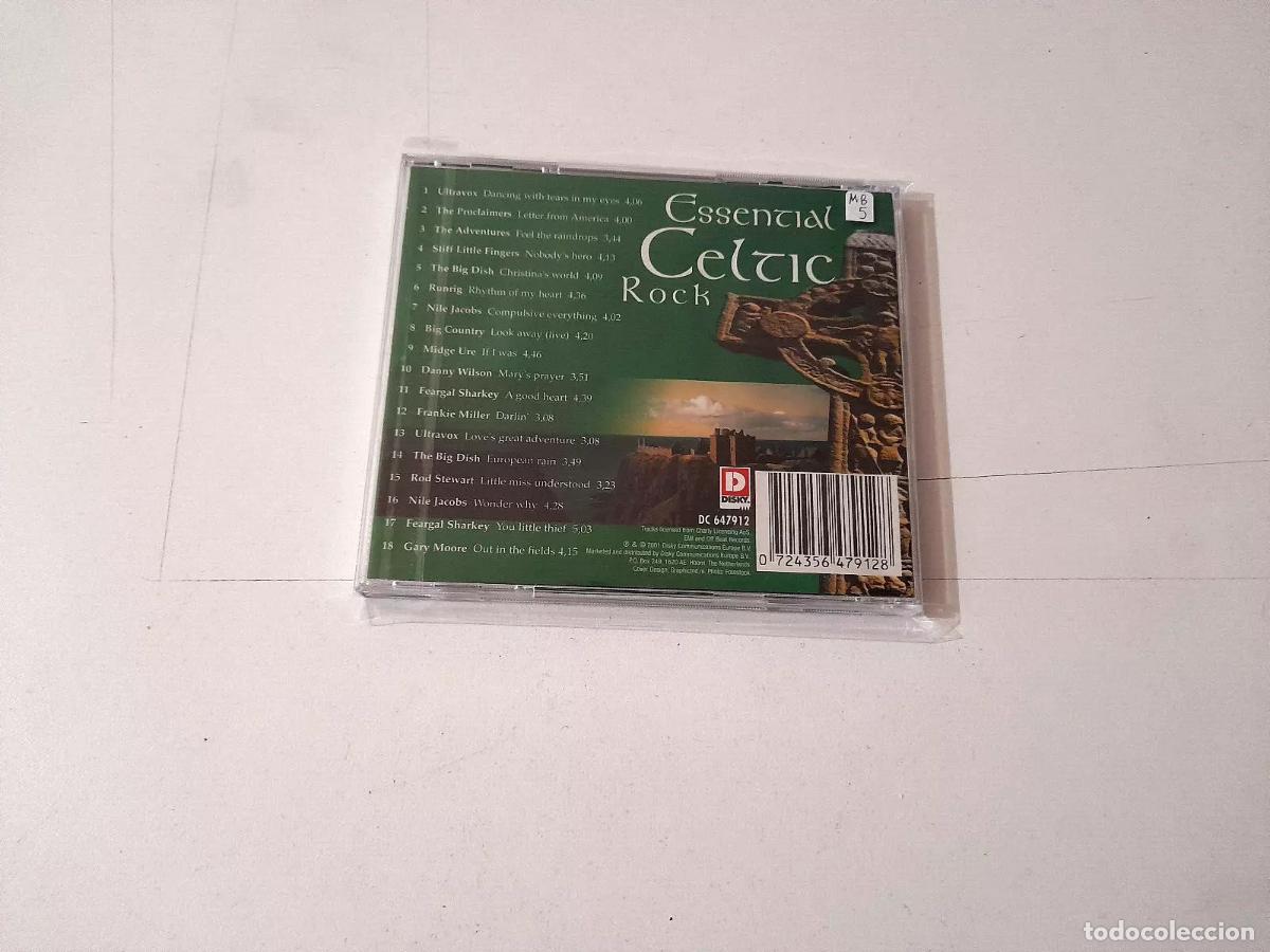 CDs de m&uacute;sica: CD &rdquo;ESSENTIAL CELTIC ROCK&rdquo; CD 18 TRACKS - Foto 2