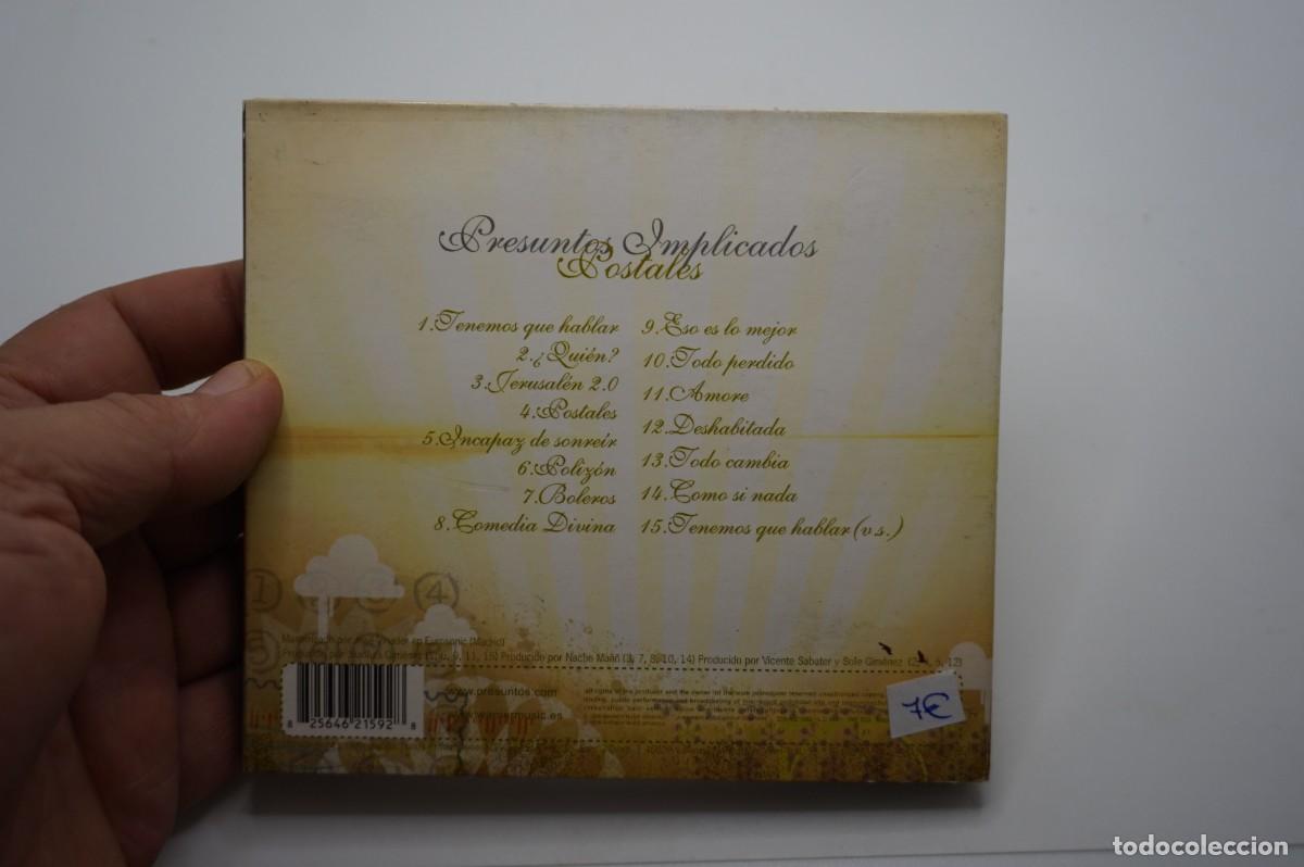 CDs de m&uacute;sica: CD / PRESUNTOS IMPLICADOS - POSTALES - EL DISCO ESTA COMO NUEVO - Foto 4