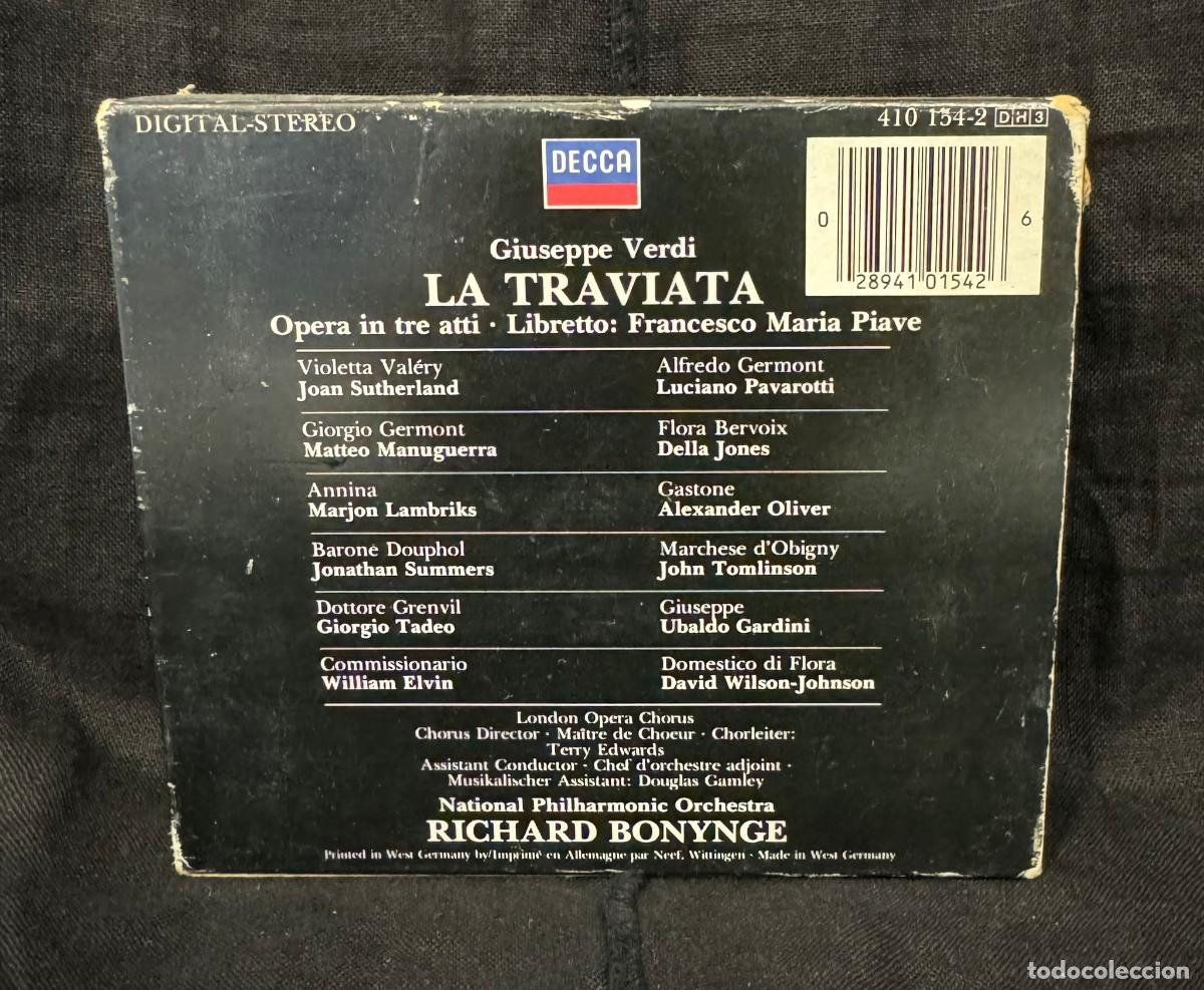CDs de m&uacute;sica: Verdi La Traviata Digital Recording 3 CD - Foto 2