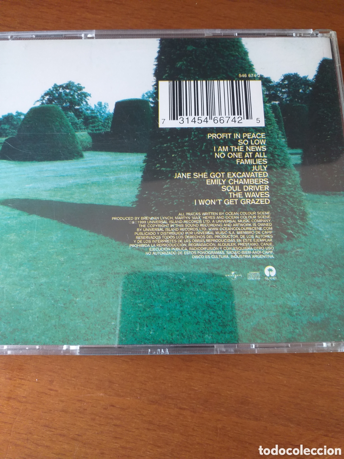 CDs de m&uacute;sica: OCEAN COLOUR SCENE - One From The Modern CD - Foto 3
