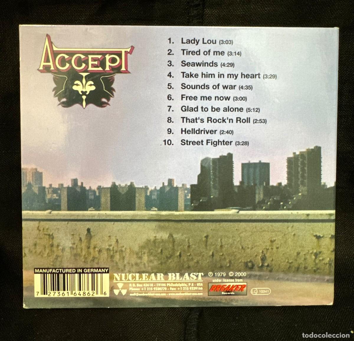 CDs de m&uacute;sica: Accept Digitally Remastered CD - Foto 2