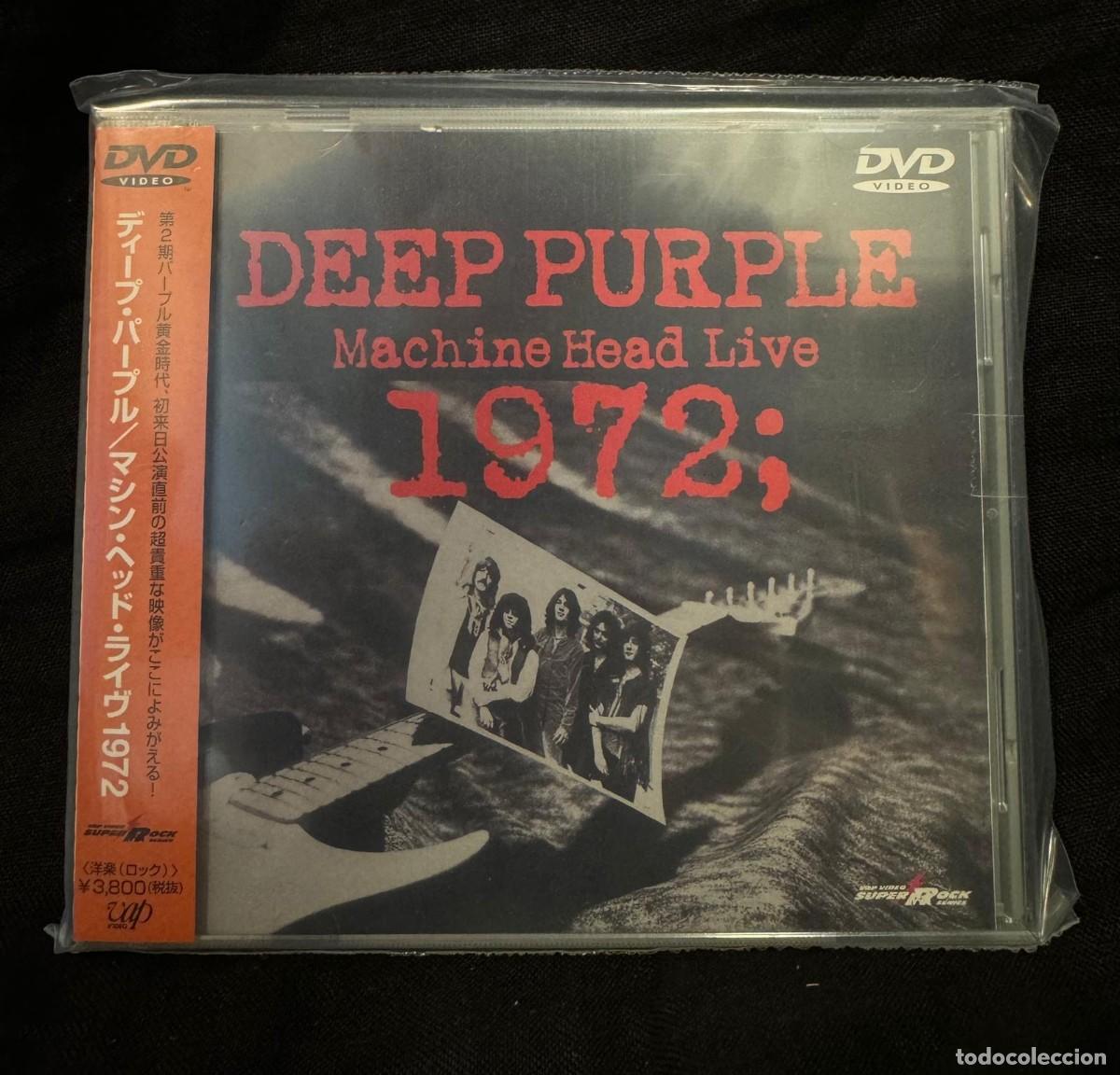 CDs de m&uacute;sica: Deep Purple Machine Head Live 1972 DVD - Foto 1