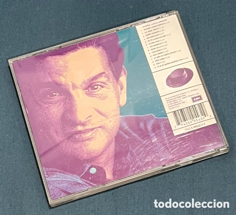 CDs de m&uacute;sica: CD. Carlos Cano. &ldquo;La Copla. Memoria Sentimental&rdquo;. 1999. - Foto 2