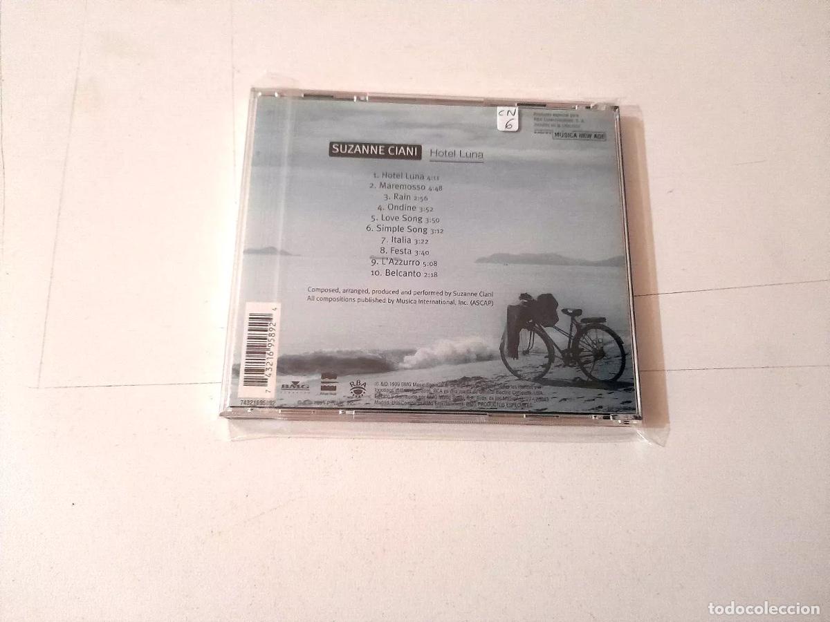 CDs de m&uacute;sica: SUZANNE CIANI &rdquo;HOTEL LUNA&rdquo; CD 10 TRACKS COMO NUEVO - Foto 2