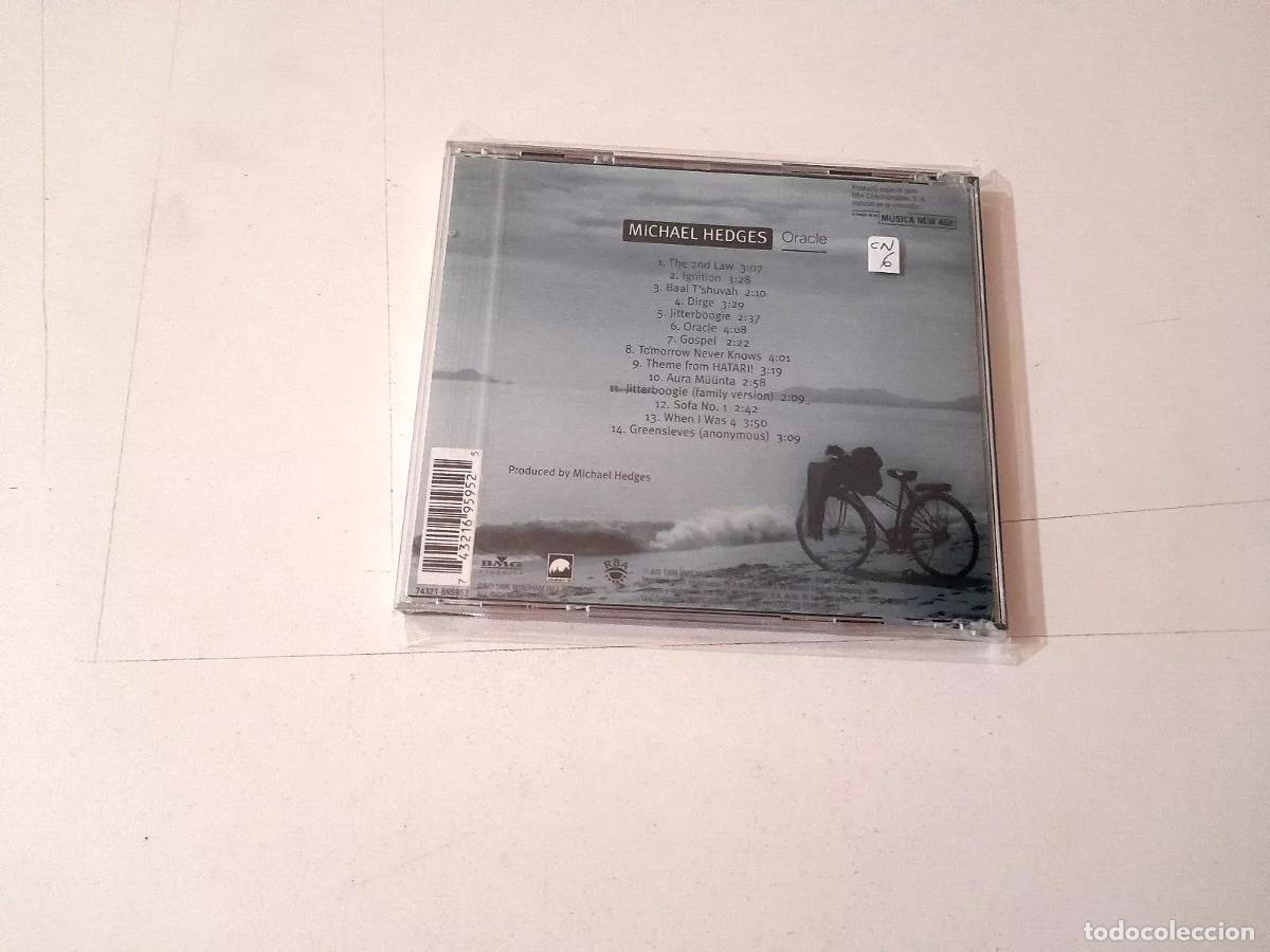 CDs de m&uacute;sica: MICHAEL HEDGES &rdquo;ORACLE&rdquo; CD 14 TRACKS COMO NUEVO - Foto 2