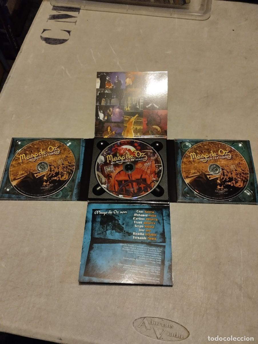 CDs de m&uacute;sica: Mago De Oz Madrid Las Ventas 2XCD + DVD - Foto 2