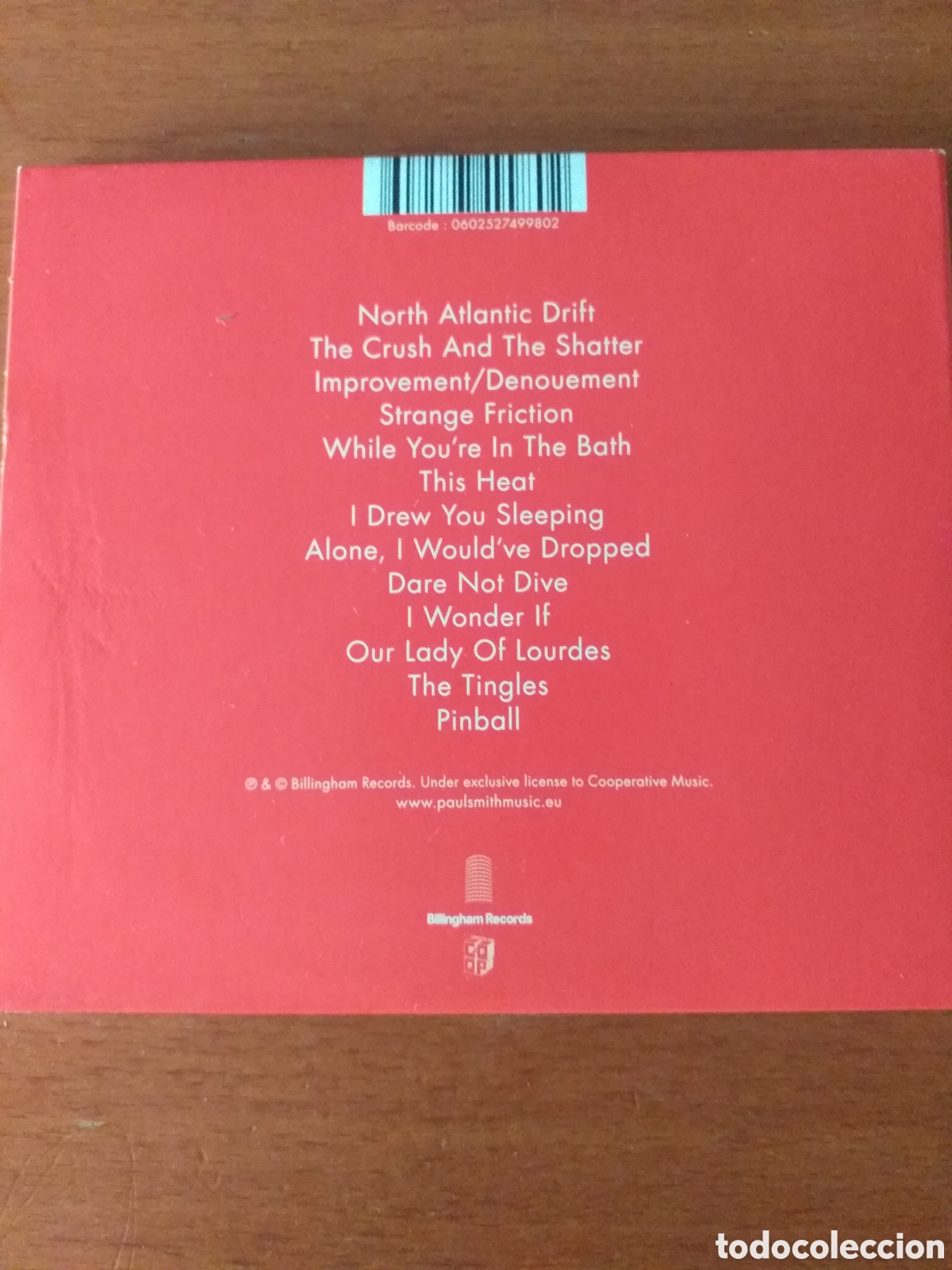 CDs de m&uacute;sica: PAUL SMITH (Maximo Park) - MARGINS (CD) - Foto 2