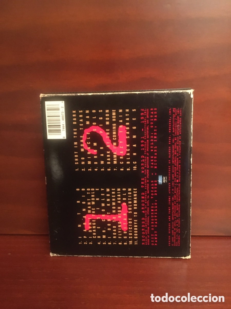 CDs de m&uacute;sica: Ozzy Osbourne.Live and Loud. - Foto 8