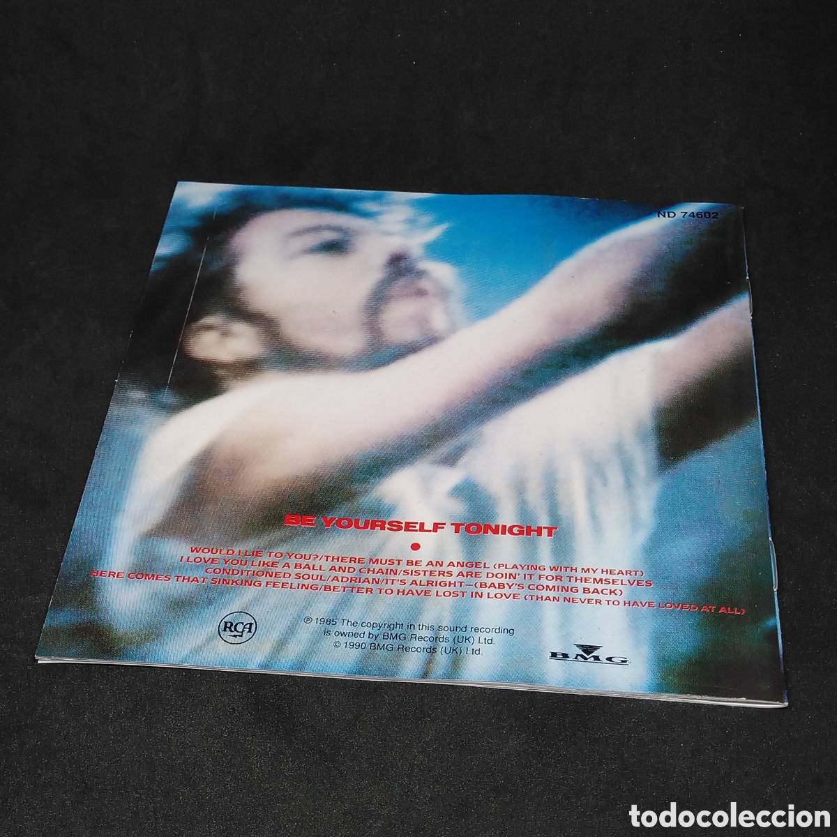 CDs de m&uacute;sica: EURYTHMICS - BE YOURSELF TONIGHT - 1985 - CD - DISCO VERIFICADO - Foto 4