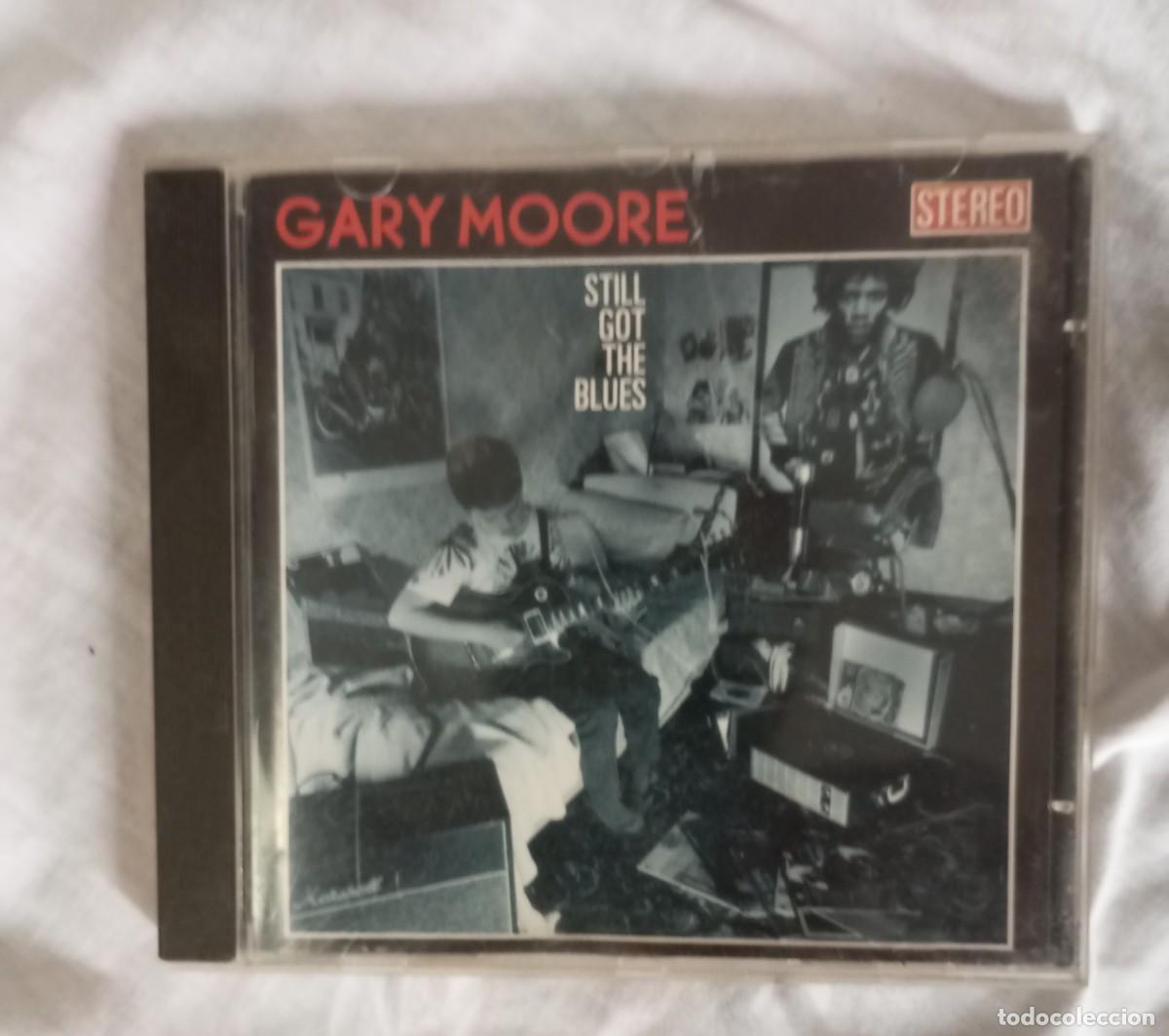 CDs de m&uacute;sica: CD Gary Moore still git the blues made in holland - Foto 1