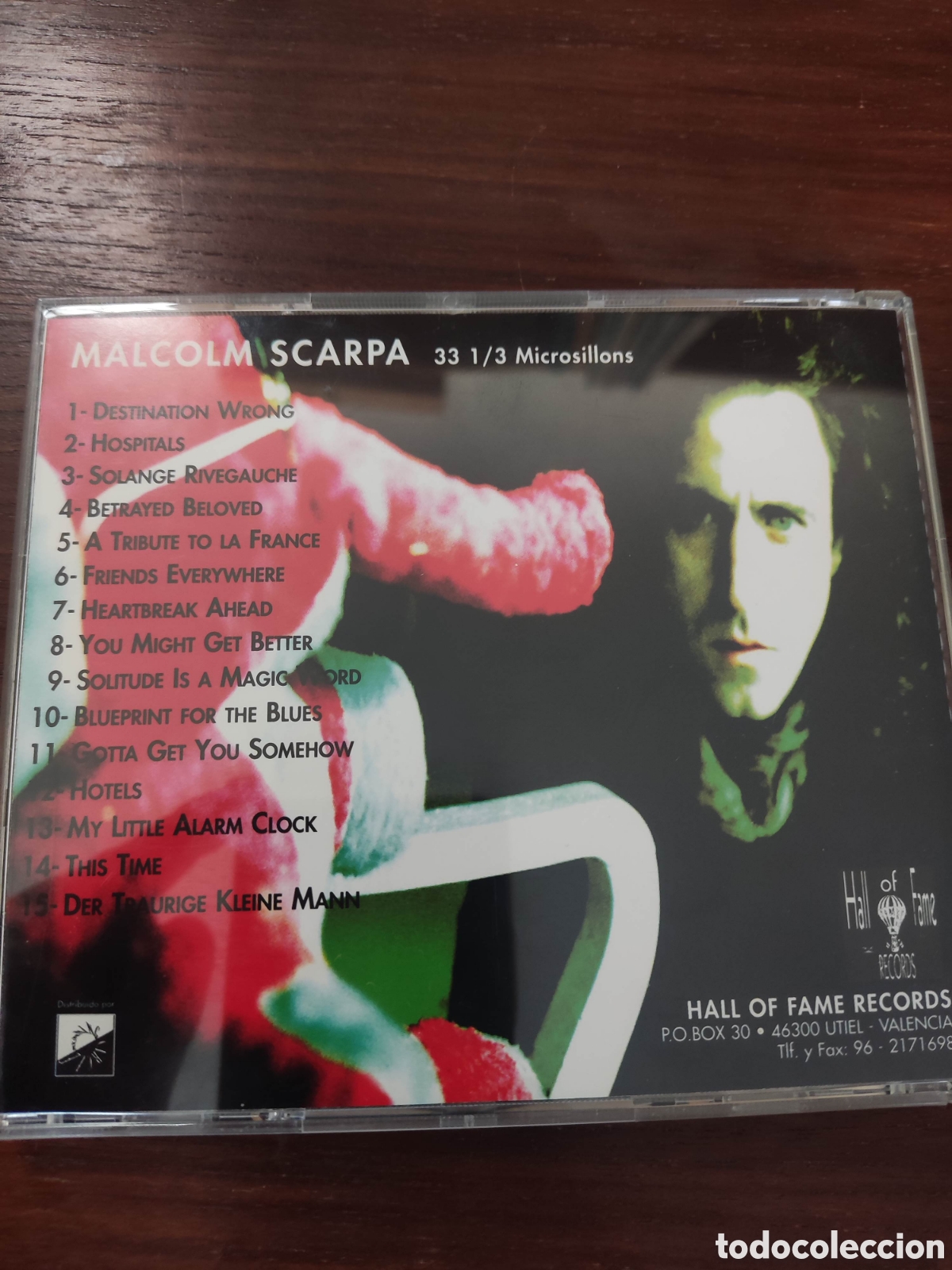 CDs de m&uacute;sica: Malcolm Scarpa - 33 1/3 Microsillons (1996, CD) - Foto 2