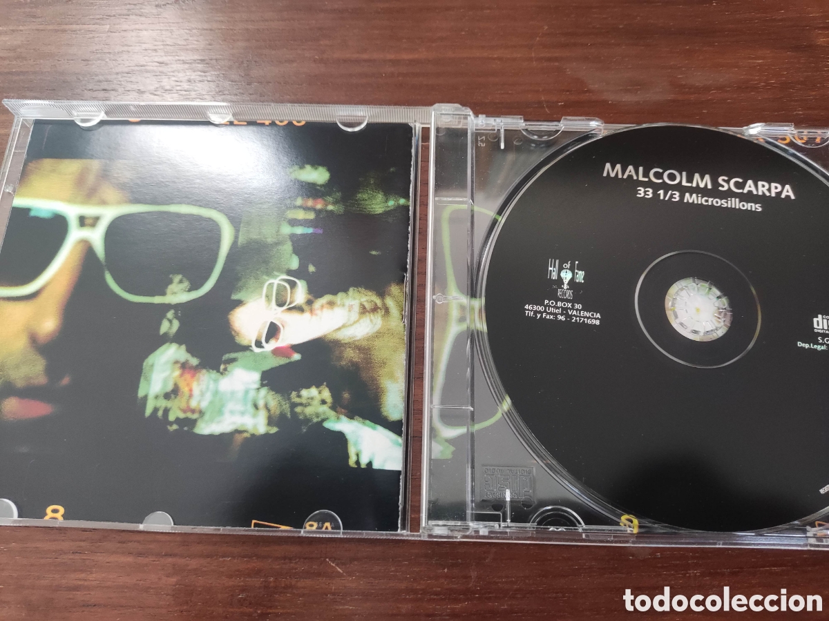 CDs de m&uacute;sica: Malcolm Scarpa - 33 1/3 Microsillons (1996, CD) - Foto 3