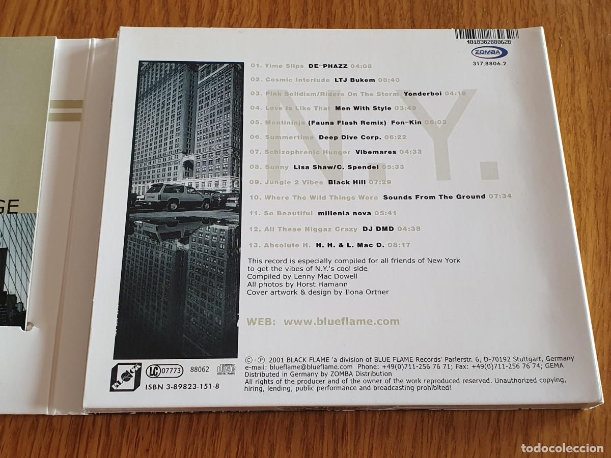 CDs de m&uacute;sica: CD Various&nbsp;&ndash;&nbsp;N.Y. Lounge - black flame - 2002 - Foto 4