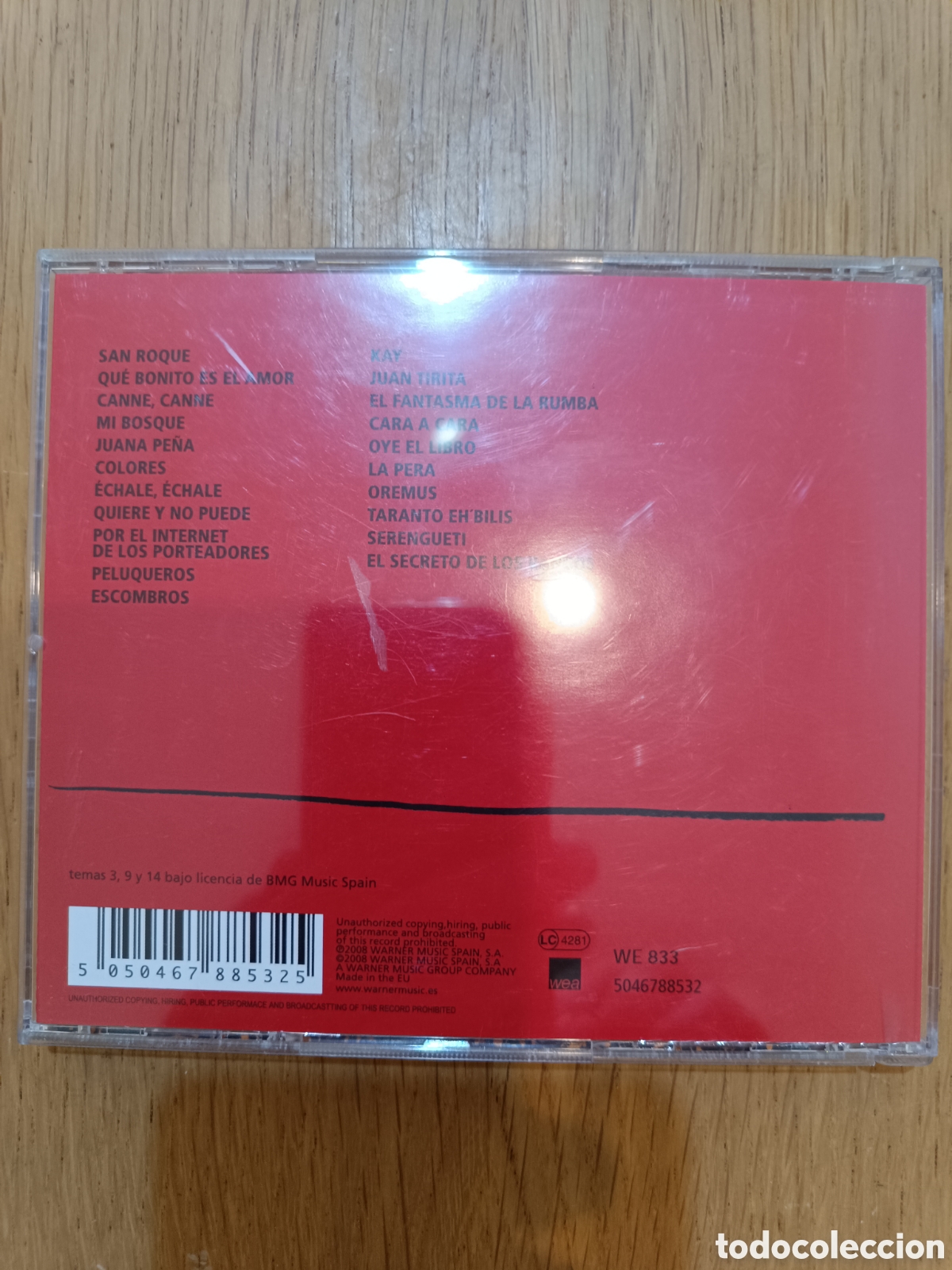 CDs de m&uacute;sica: M&aacute;rtires Del Comp&aacute;s CD 10 A&ntilde;os - Foto 2