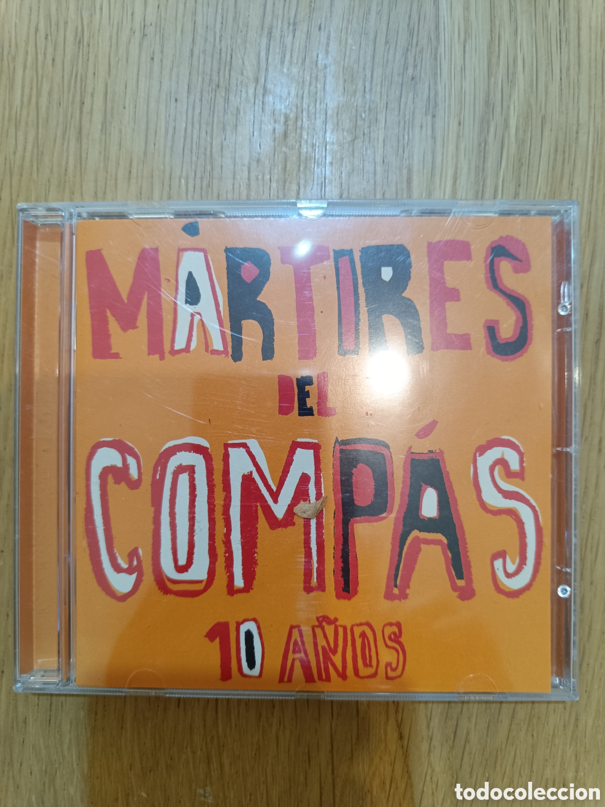 CDs de m&uacute;sica: M&aacute;rtires Del Comp&aacute;s CD 10 A&ntilde;os - Foto 1