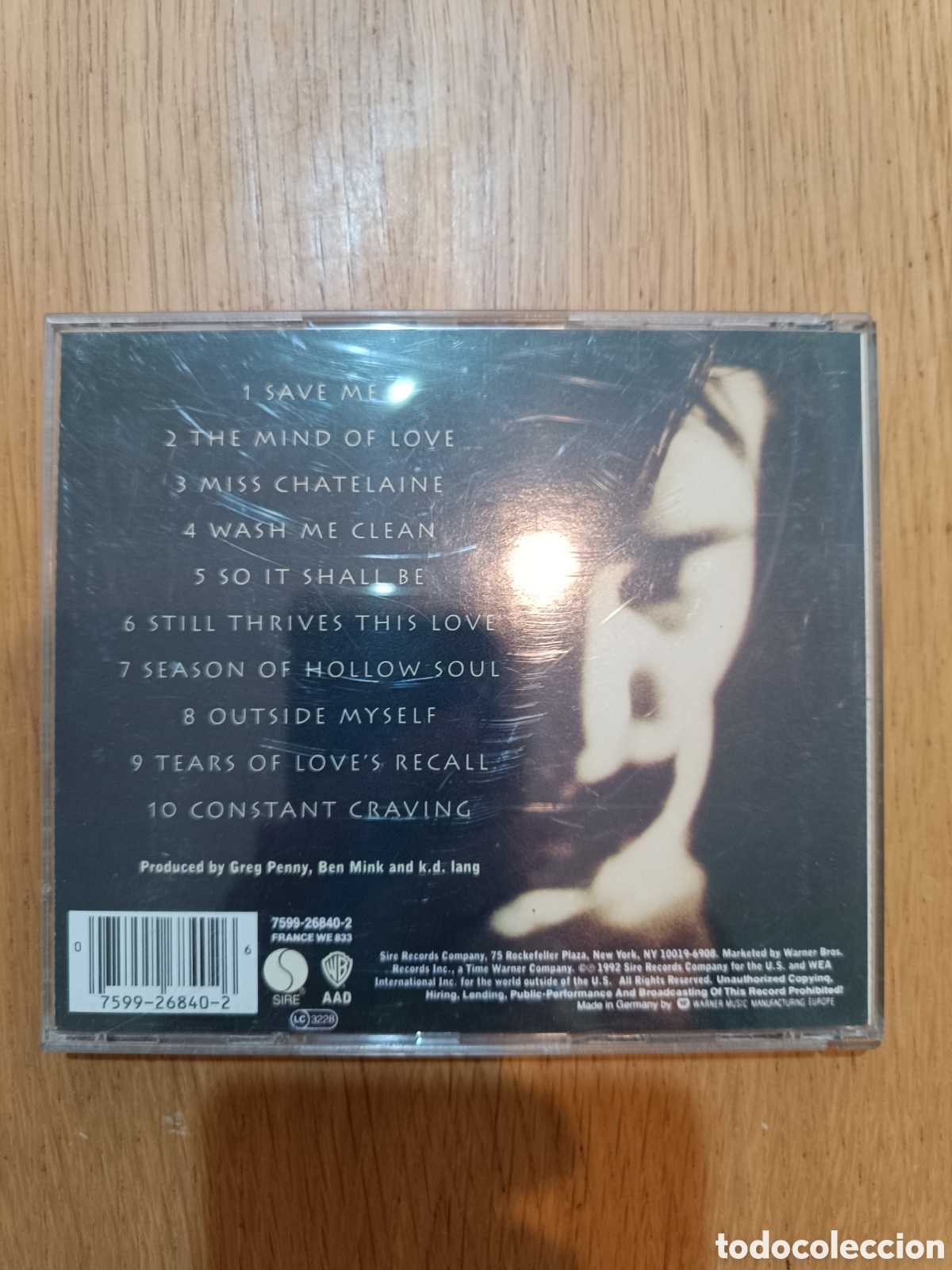 CDs de m&uacute;sica: K.D. Lang CD Ing&eacute;nue - Foto 2