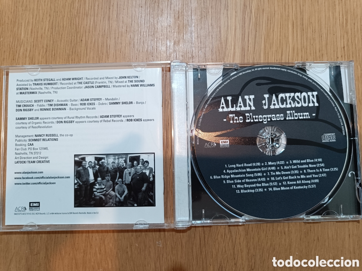 CDs de m&uacute;sica: Alan Jackson CD The Bluegrass Album - Foto 3
