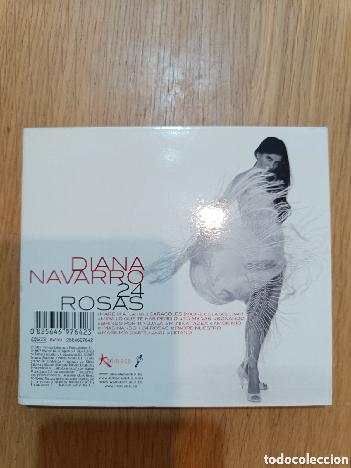 CDs de m&uacute;sica: Diana Navarro CD 24 Rosas - Foto 2