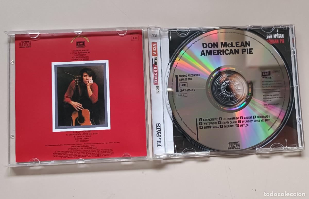CDs de m&uacute;sica: CD. Don McLean &ndash; American Pie - Foto 3