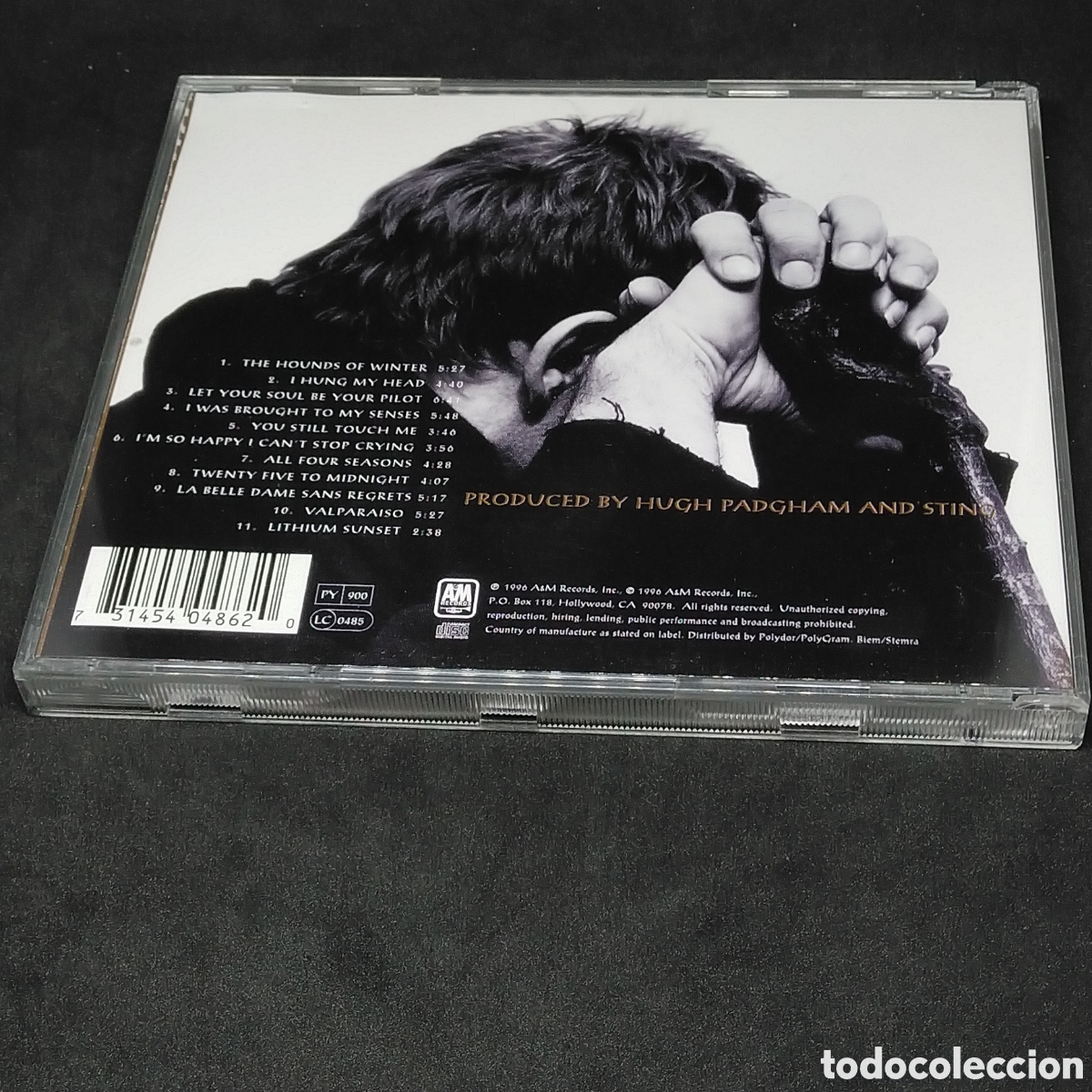 CDs de m&uacute;sica: STING - MERCURY FALLING - CD - 1996 - DISCO VERIFICADO - Foto 2