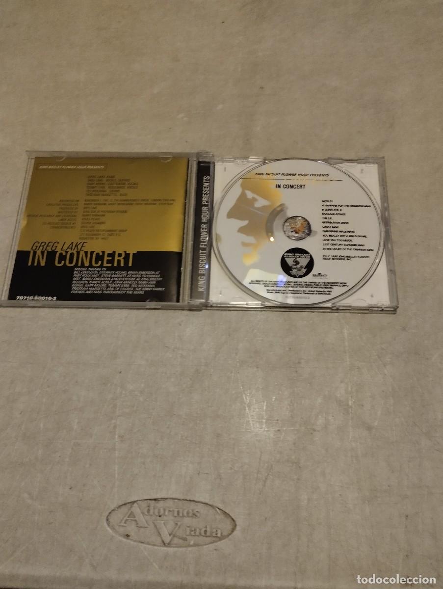 CDs de m&uacute;sica: Greg Lake CD In Concert - Foto 2