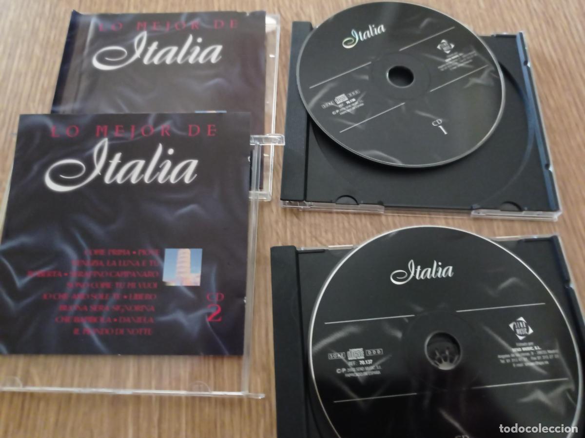 CDs de m&uacute;sica: LO MEJOR DE ITALIA - 2 CDs - Foto 3