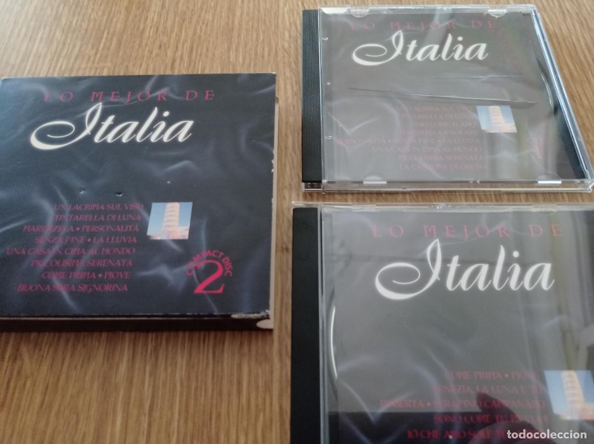 CDs de m&uacute;sica: LO MEJOR DE ITALIA - 2 CDs - Foto 1