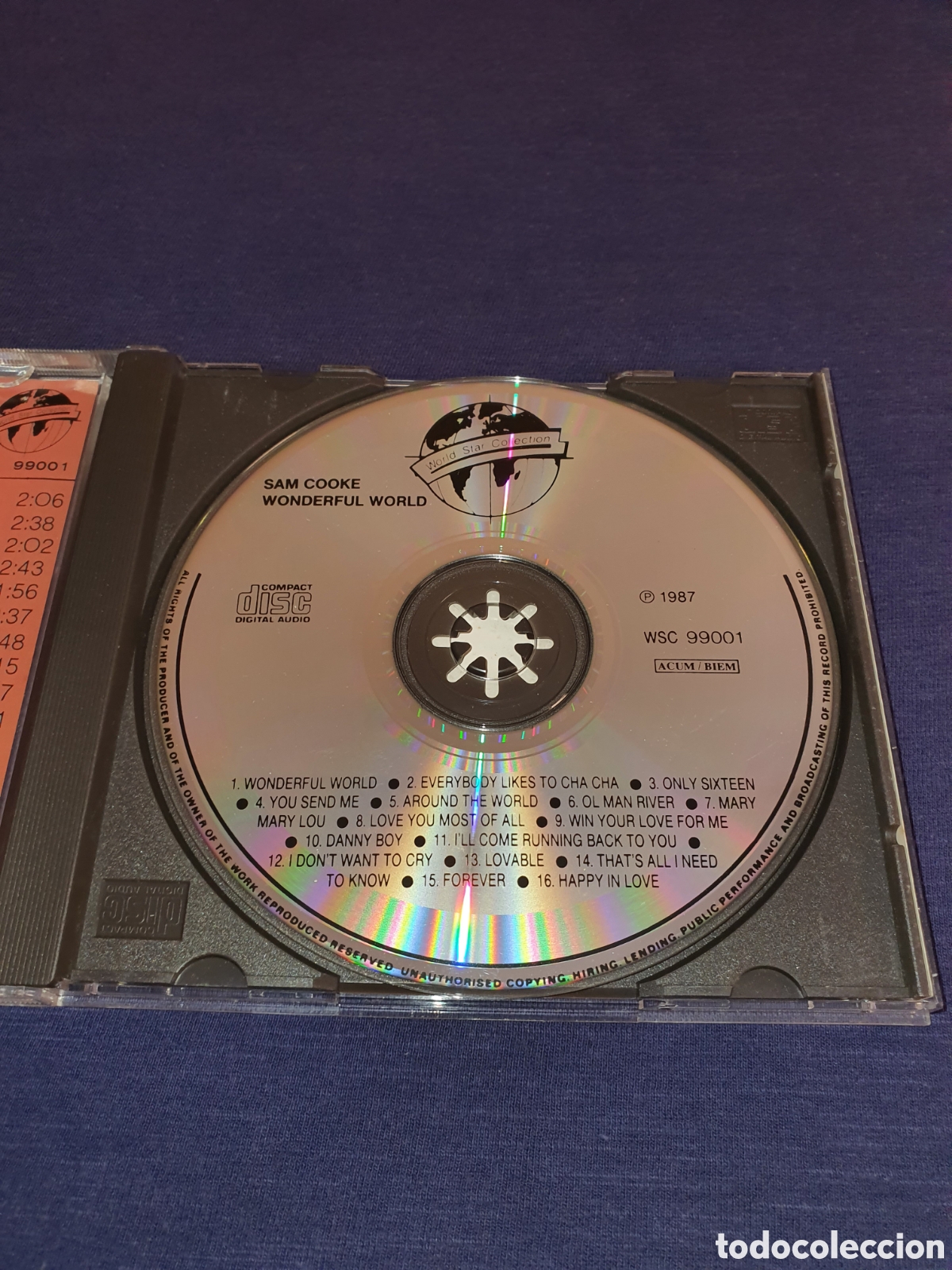 CDs de m&uacute;sica: Sam Cooke Wonderful World - Foto 3