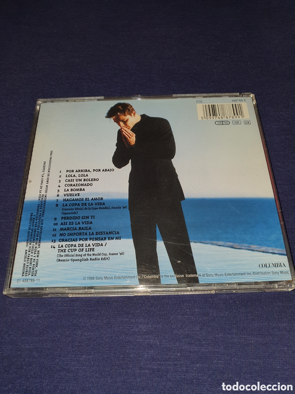 CDs de m&uacute;sica: Ricky Martin Vuelve CD Pop - Foto 2