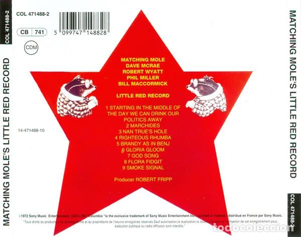 CDs de m&uacute;sica: Matching Mole &ndash; Matching Moles Little Red Record - Foto 2