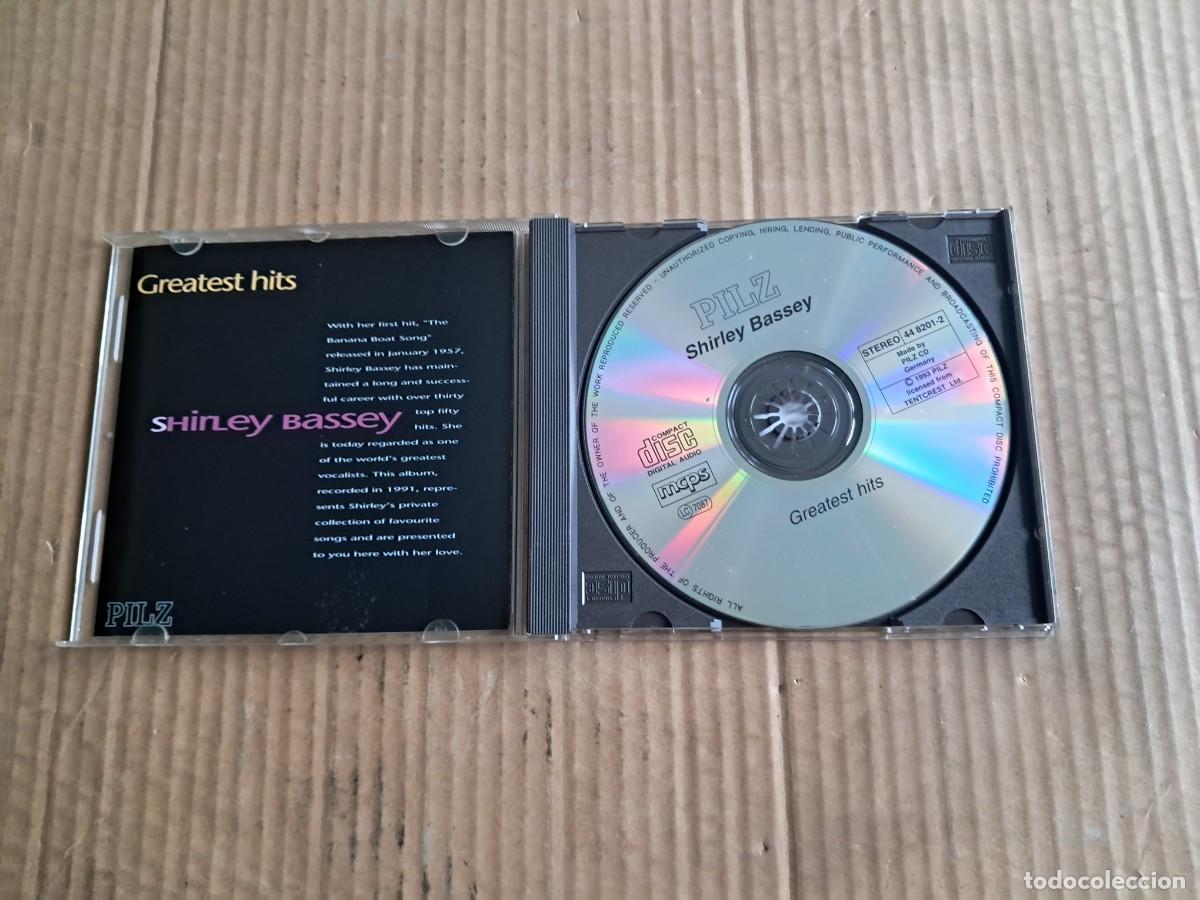CDs de m&uacute;sica: SHIRLEY BASSEY - GREATEST HITS CD 1993 - Foto 2