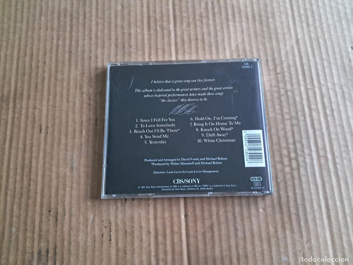 CDs de m&uacute;sica: MICHAEL BOLTON - TIMELESS CD 1992 - Foto 3