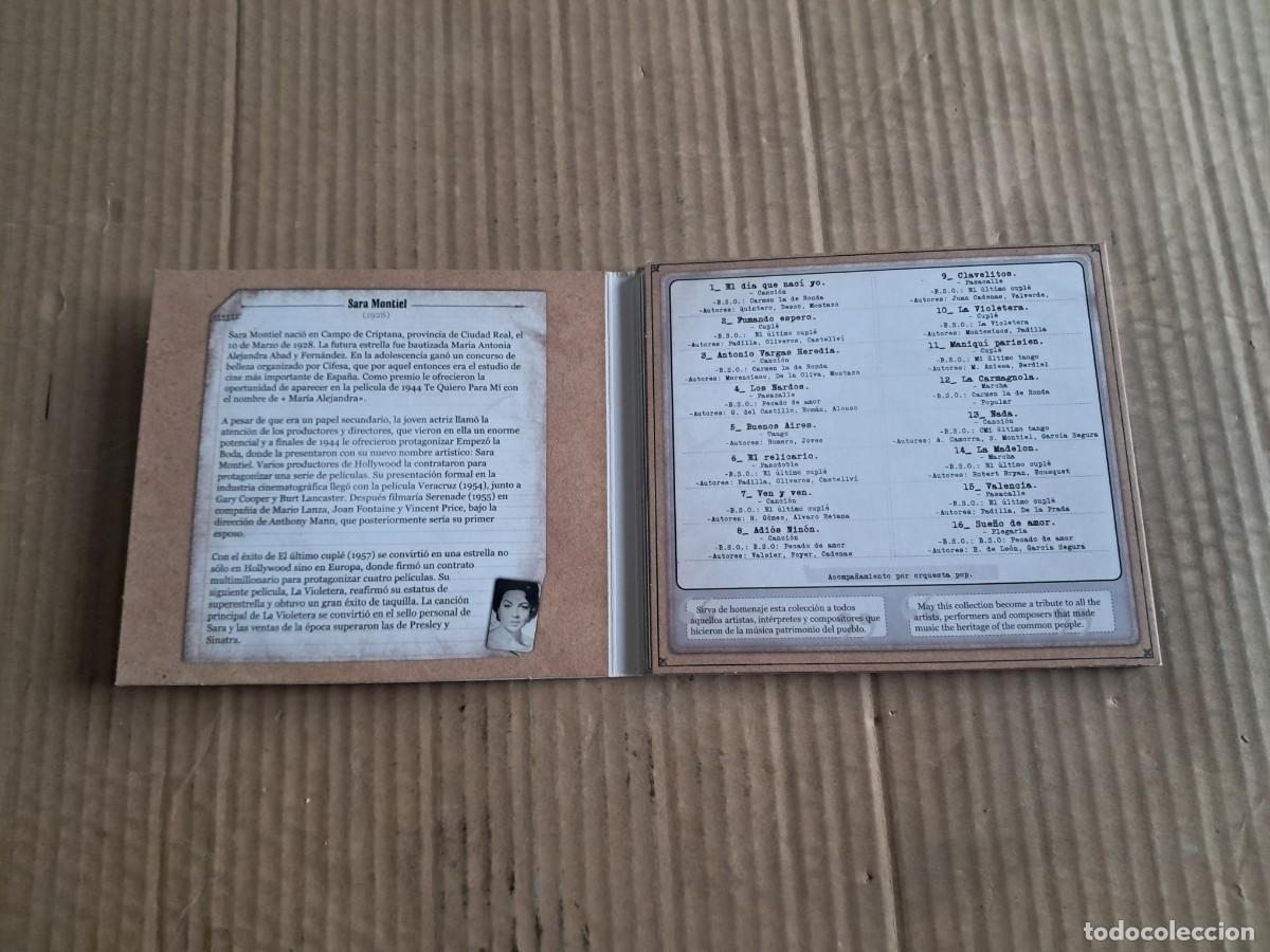 CDs de m&uacute;sica: SARA MONTIEL - EP&acute;S CINE CD DIGIPACK 2007 - Foto 2
