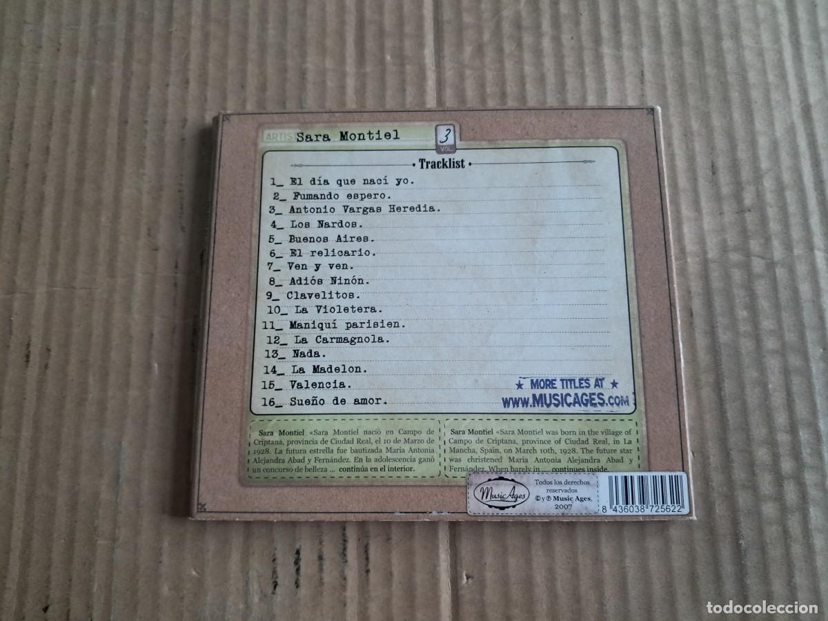 CDs de m&uacute;sica: SARA MONTIEL - EP&acute;S CINE CD DIGIPACK 2007 - Foto 4