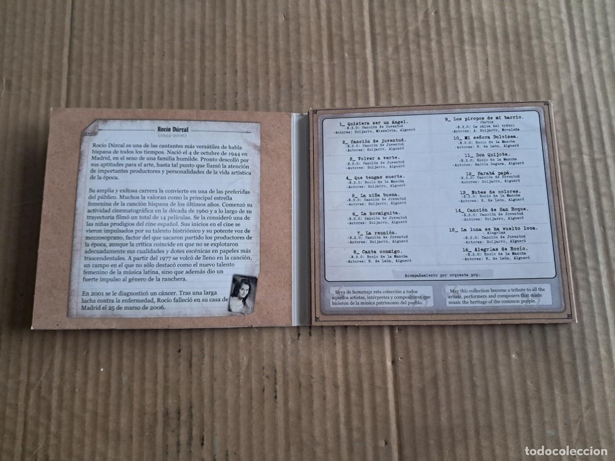 CDs de m&uacute;sica: ROCIO DURCAL - EP&acute;S CINE CD DIGIPACK 2007 - Foto 2