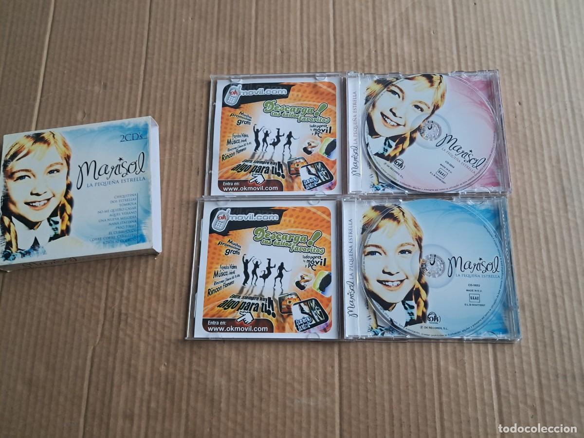 CDs de m&uacute;sica: MARISOL - LA PEQUE&Ntilde;A ESTRELLA DOBLE CD 2007 - Foto 3