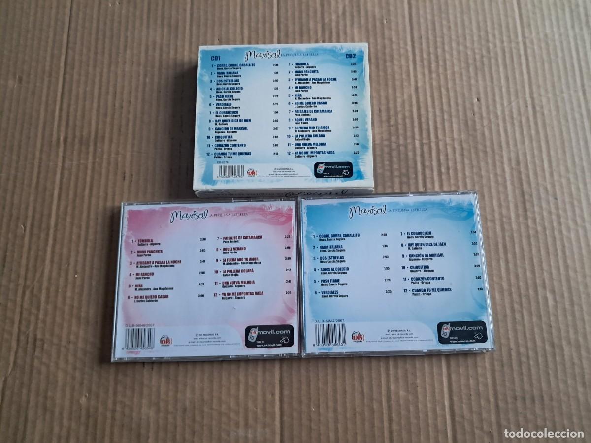 CDs de m&uacute;sica: MARISOL - LA PEQUE&Ntilde;A ESTRELLA DOBLE CD 2007 - Foto 4
