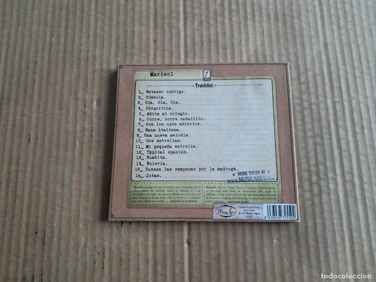CDs de m&uacute;sica: MARISOL - EP&acute;S CINE CD DIGIPACK 2007 - Foto 4