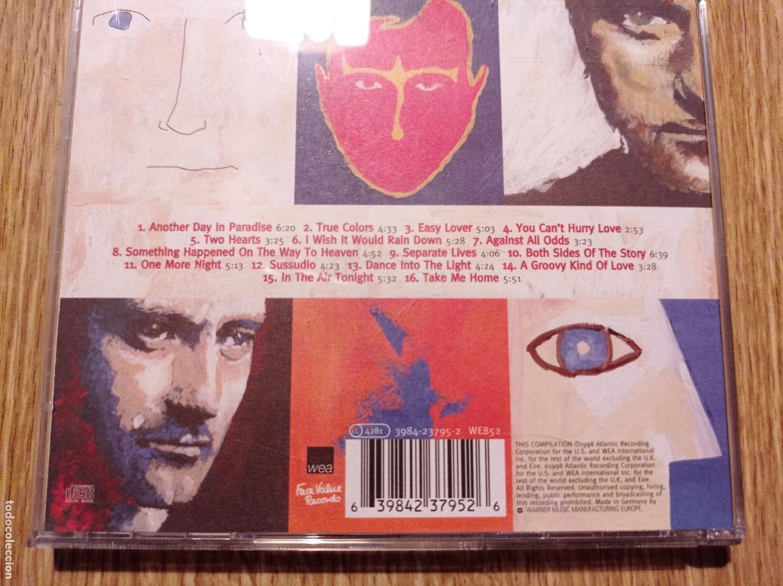 CDs de m&uacute;sica: PHIL COLLINS...HITS. - 1 CD - Foto 2