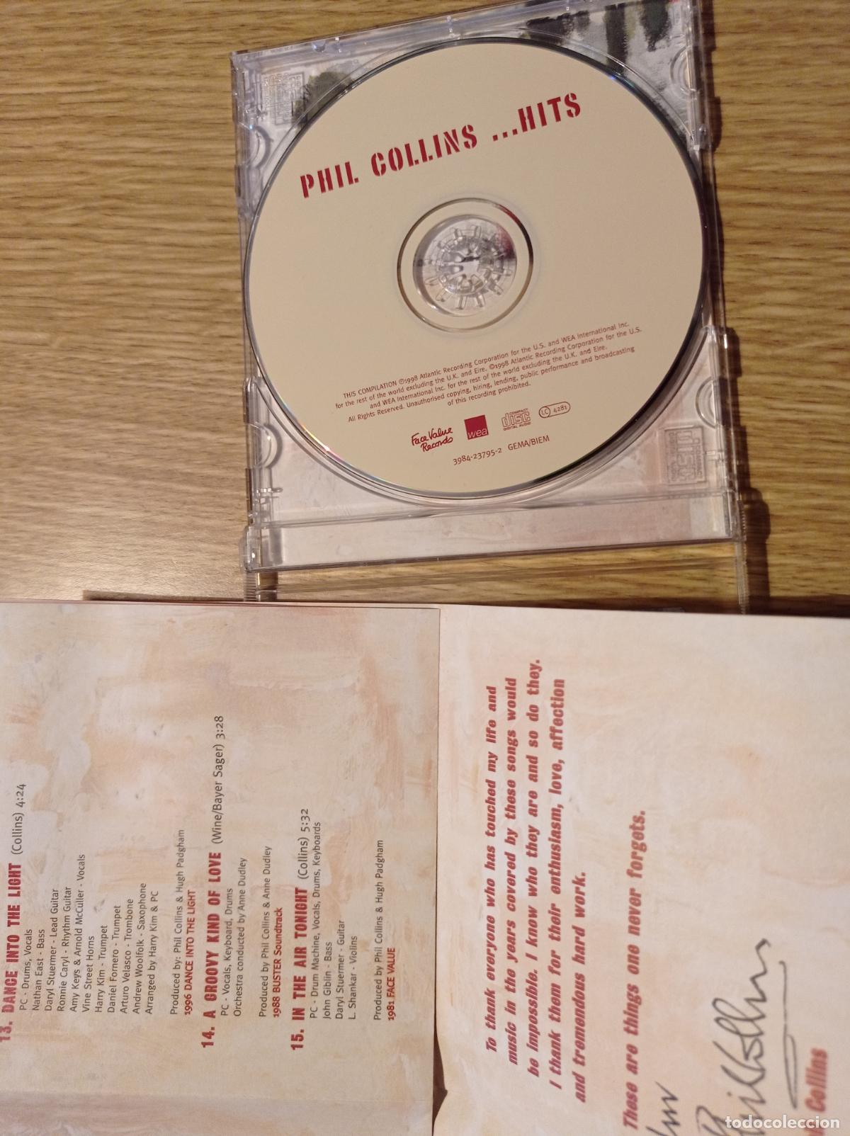 CDs de m&uacute;sica: PHIL COLLINS...HITS. - 1 CD - Foto 3