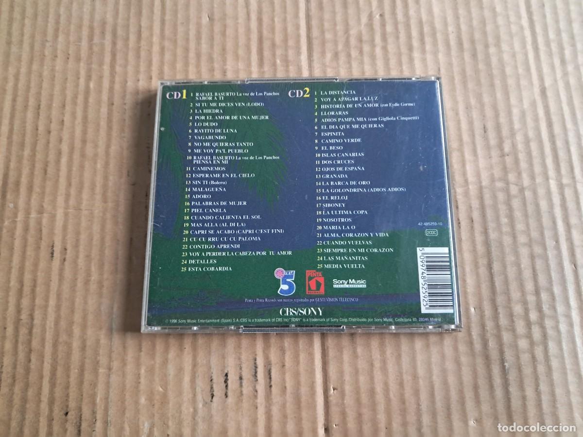 CDs de m&uacute;sica: LOS PANCHOS - SABOR A TI DOBLE CD 1996 - Foto 4