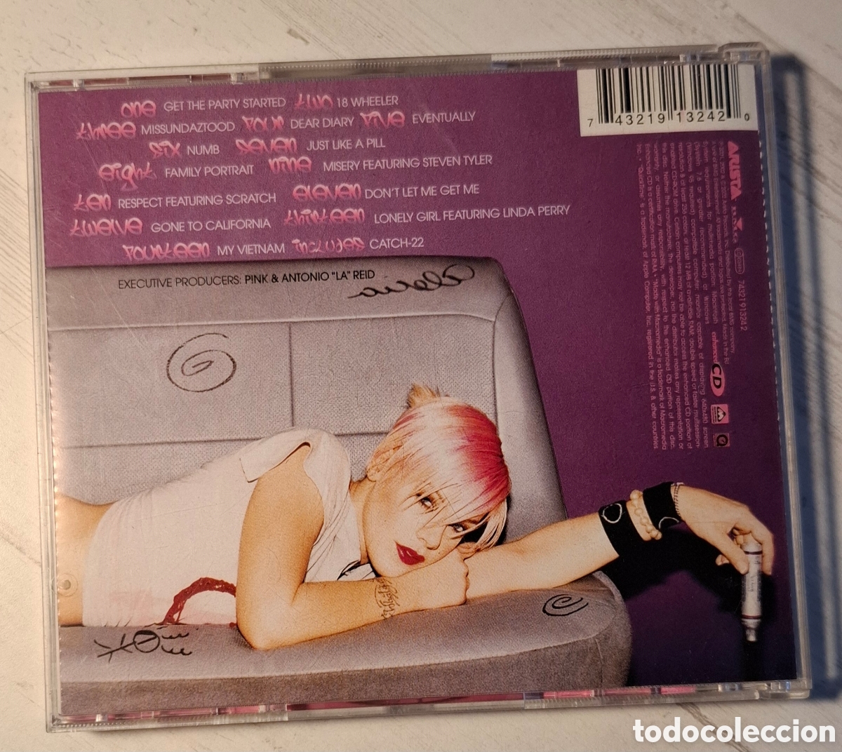 CDs de m&uacute;sica: Pink Missundaztood CD - Foto 2