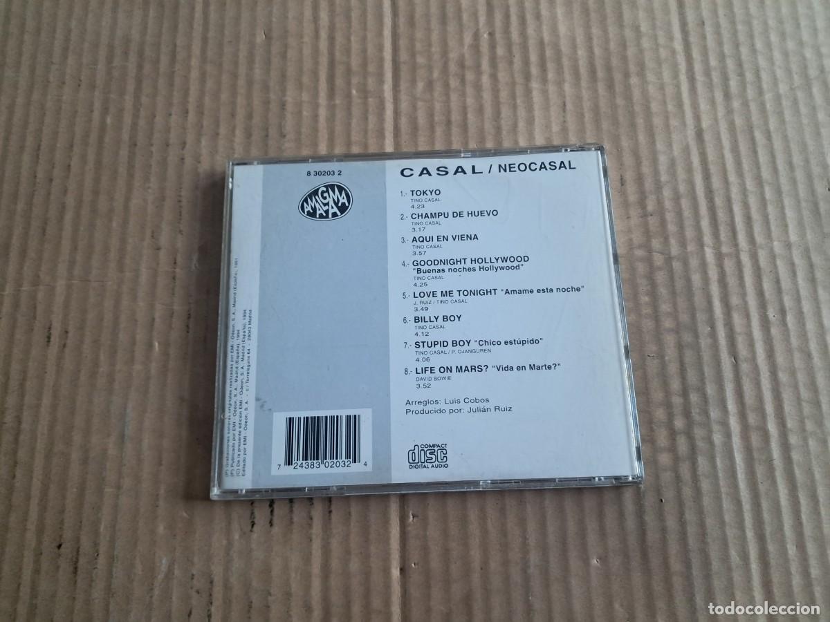 CDs de m&uacute;sica: CASAL - NEOCASAL CD 1994 - Foto 3