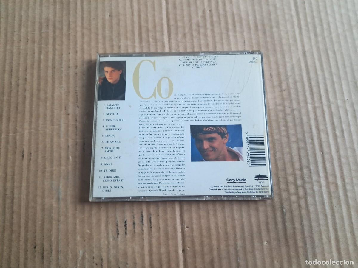 CDs de m&uacute;sica: MIGUEL BOSE - QUERIDO MIGUEL CD 1993 - Foto 3