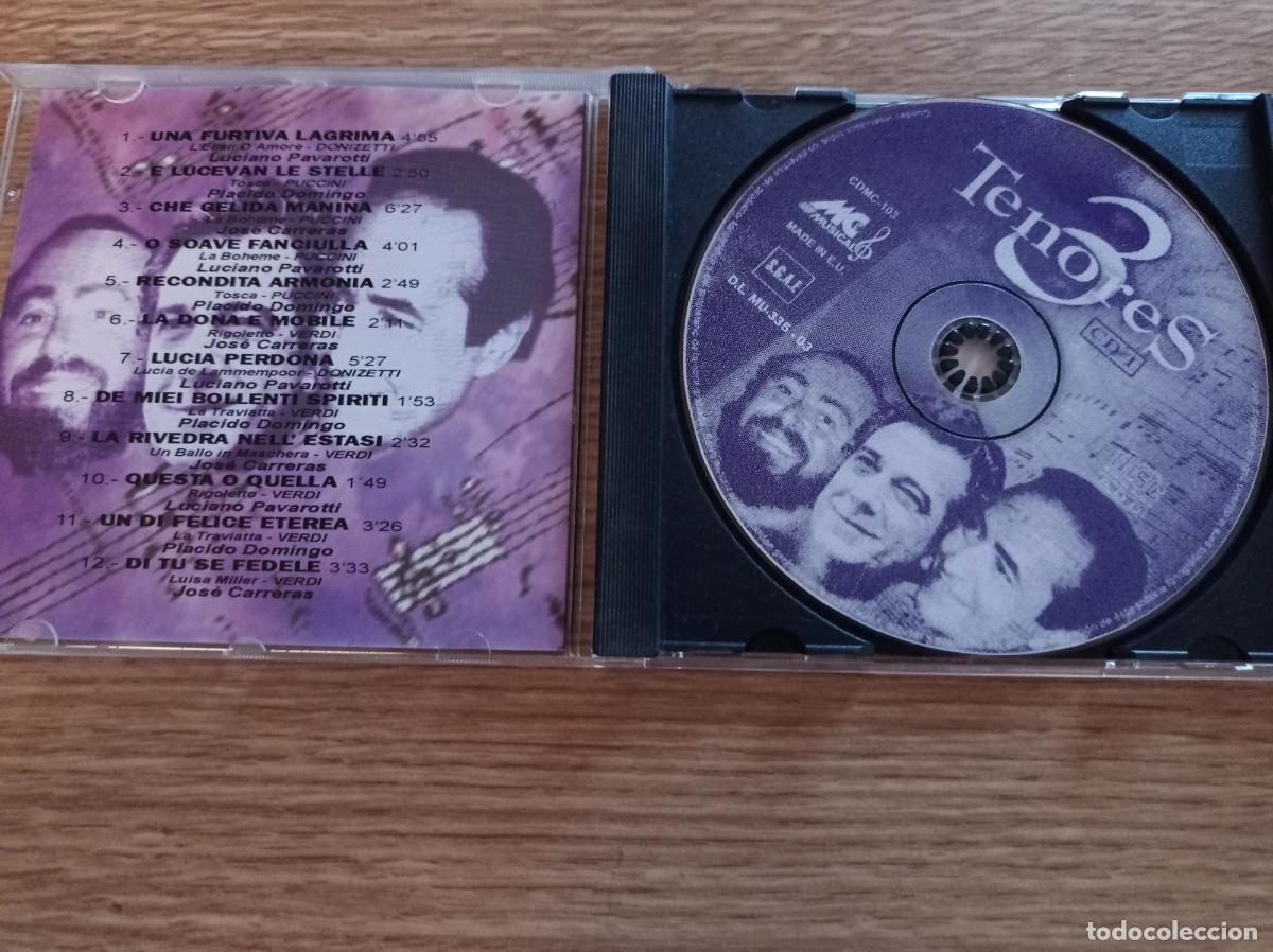 CDs de m&uacute;sica: 3 TENORES - Vol. 1. - 1 CD - Foto 2