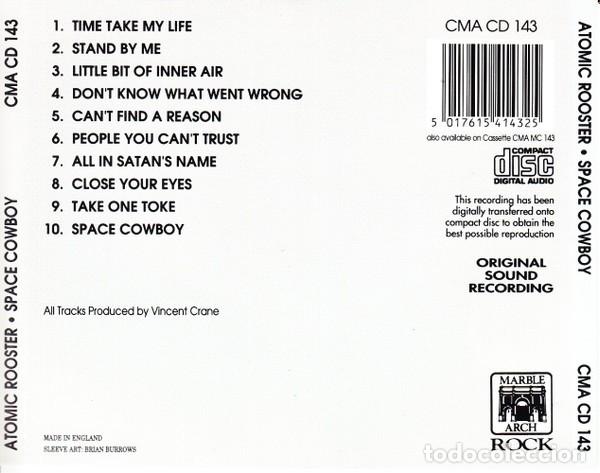 CDs de m&uacute;sica: Atomic Rooster &ndash; Space Cowboy - Foto 2