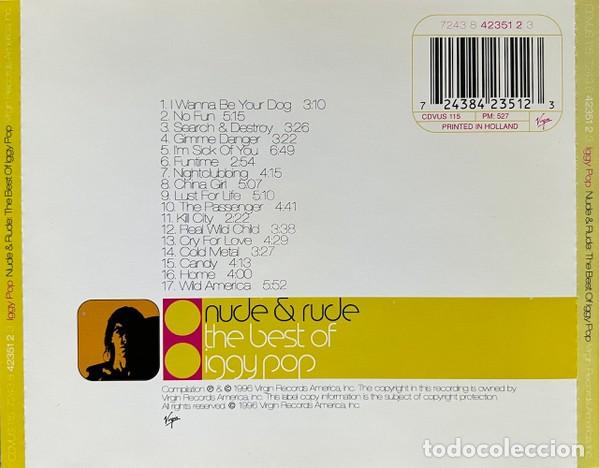 CDs de m&uacute;sica: Iggy Pop - The Best of - Foto 2