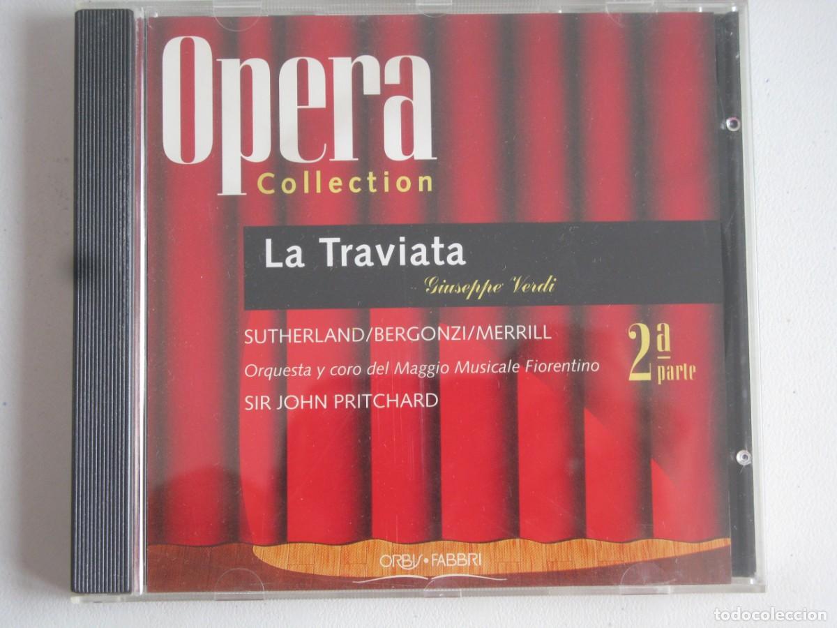 CDs de m&uacute;sica: OPERA COLLECTION LA TRAVIATA 1&ordf; Y 2&ordf; PARTE. CD - Foto 1