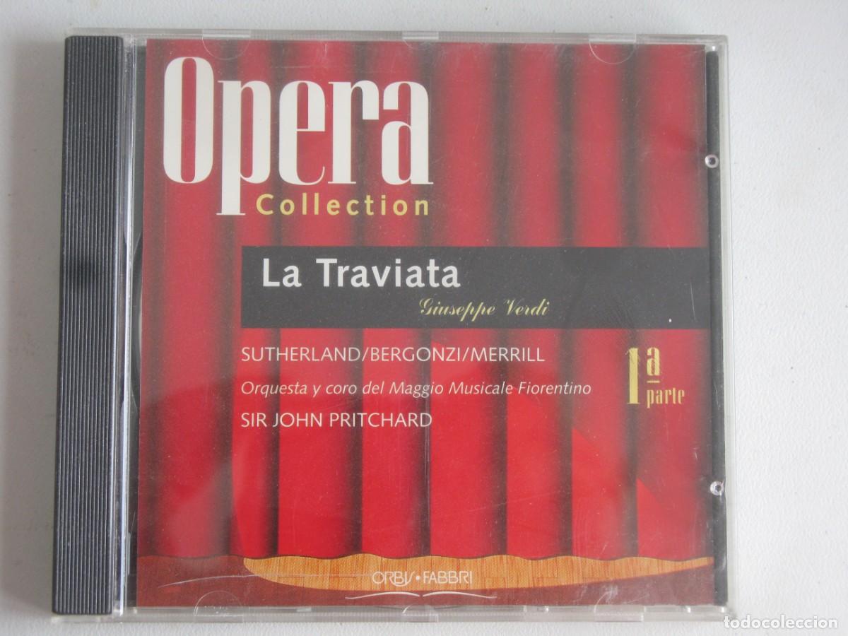 CDs de m&uacute;sica: OPERA COLLECTION LA TRAVIATA 1&ordf; Y 2&ordf; PARTE. CD - Foto 2